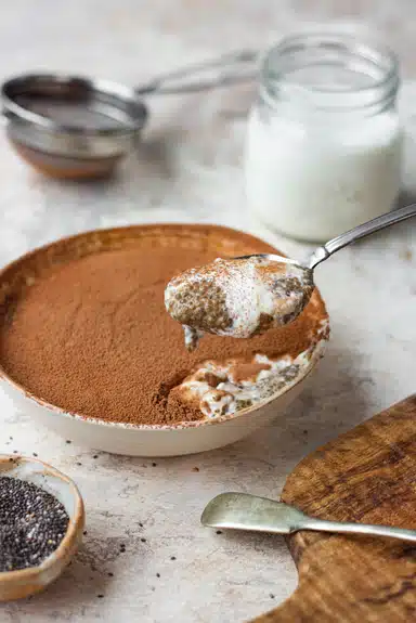 Image for the Tiramisù Chia Seed Pudding recipe