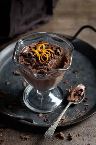 Image for the Choc Orange Tofu Mousse recipe